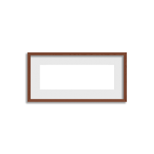 Gallery Frame // Light Walnut