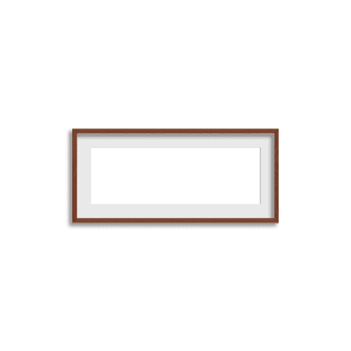 Gallery Frame // Light Walnut