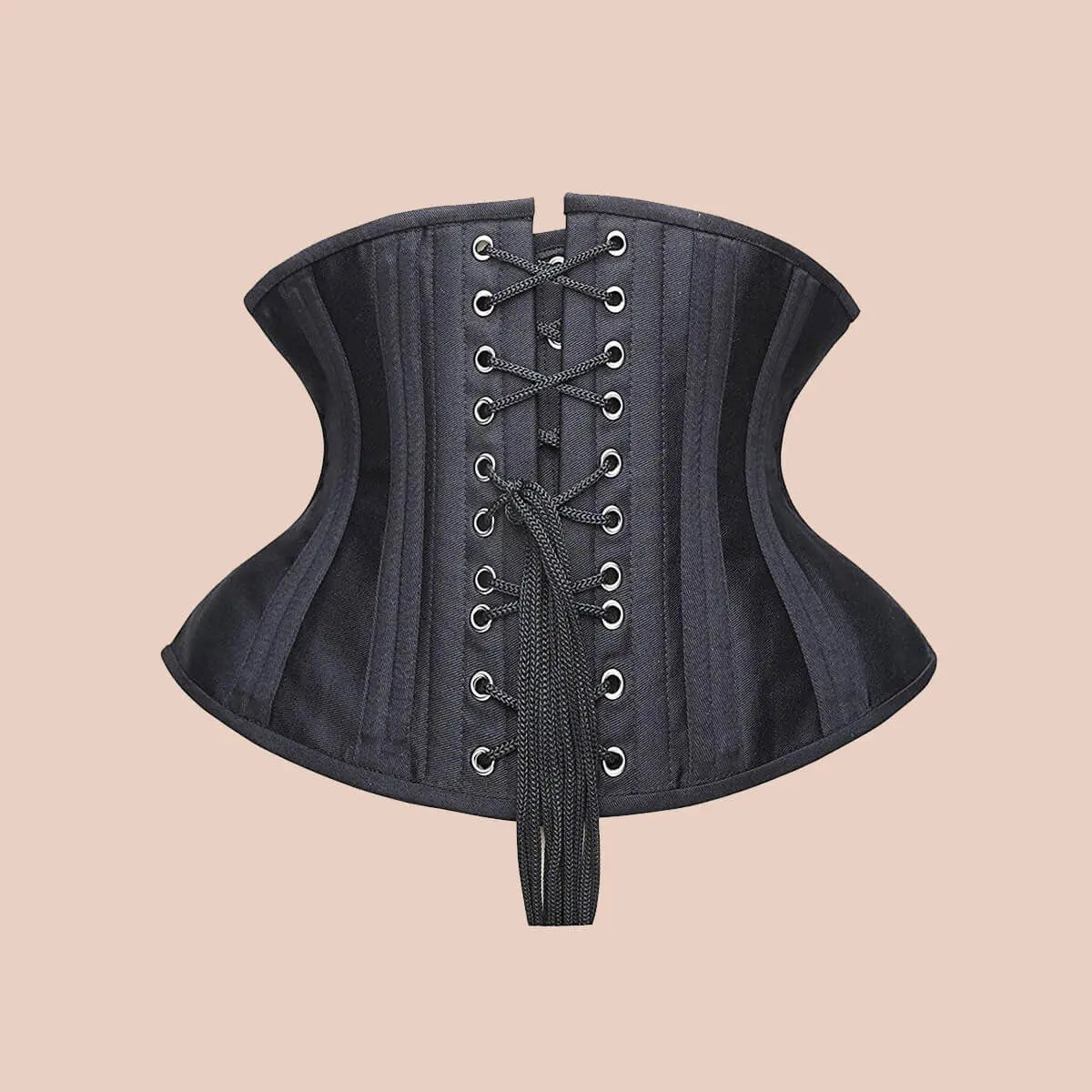 SHPAERX Women Short Torso Steel Boned Corset Waist Trainer