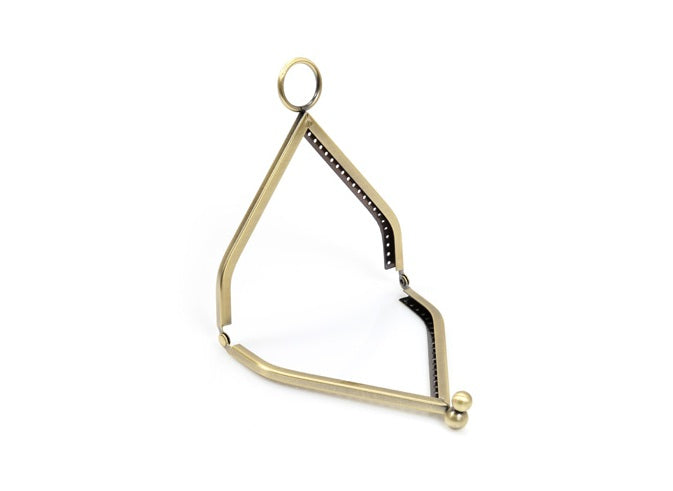 Triangle Bag Frame with Ring (4.3