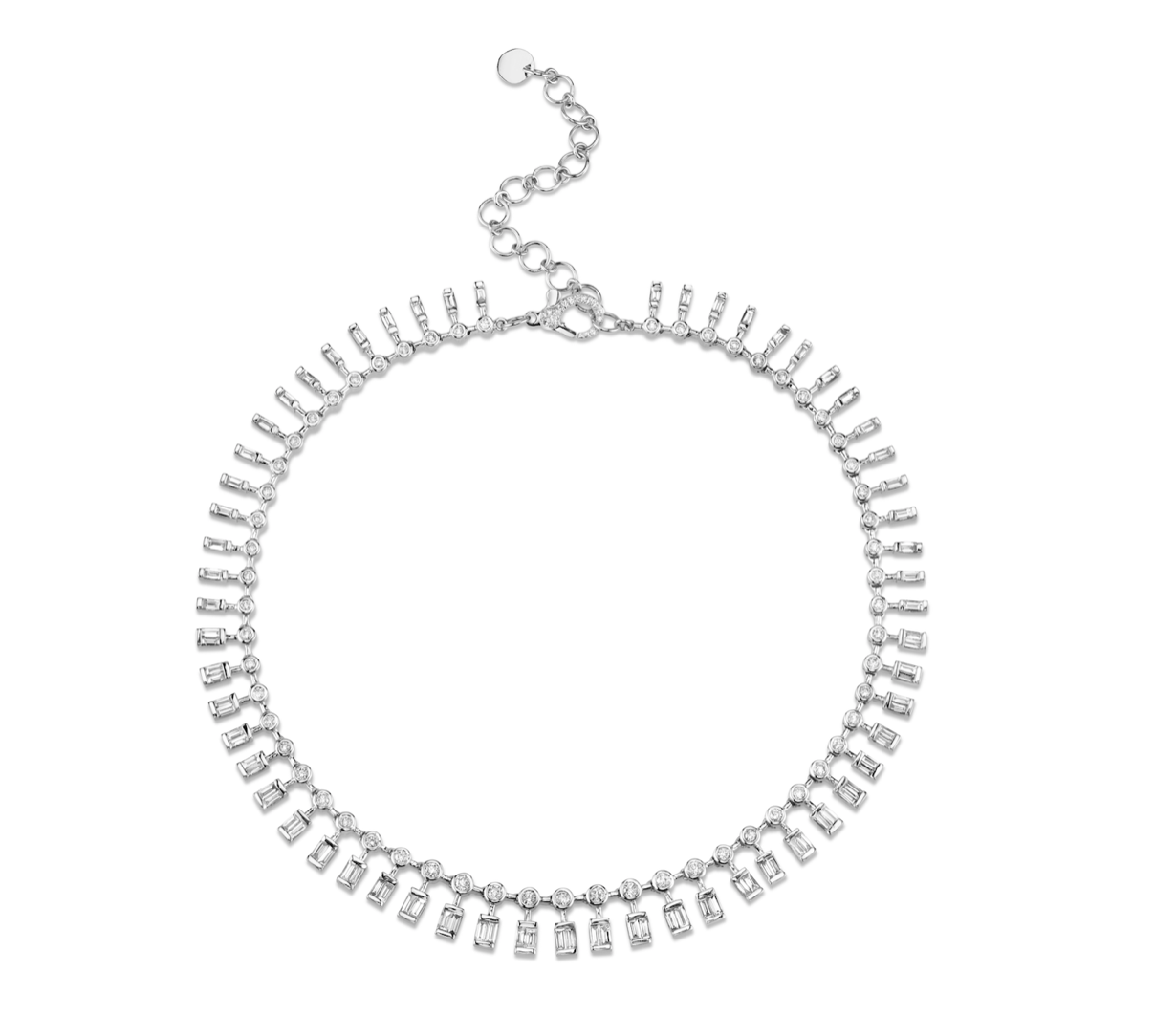Dot Dash Diamond Necklace