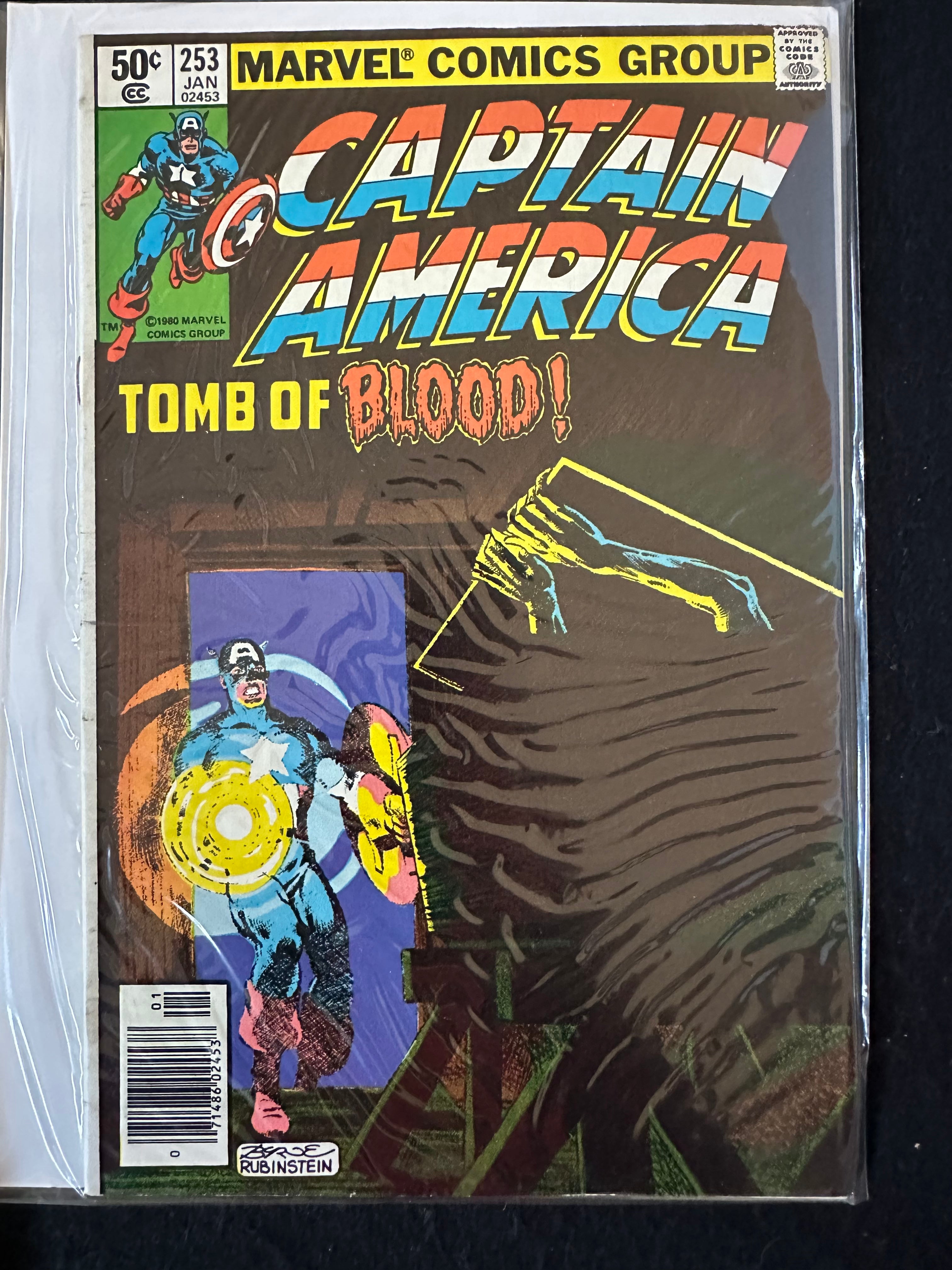 Captain America #251-260 (10 Issues). New Union Jack, Hulk