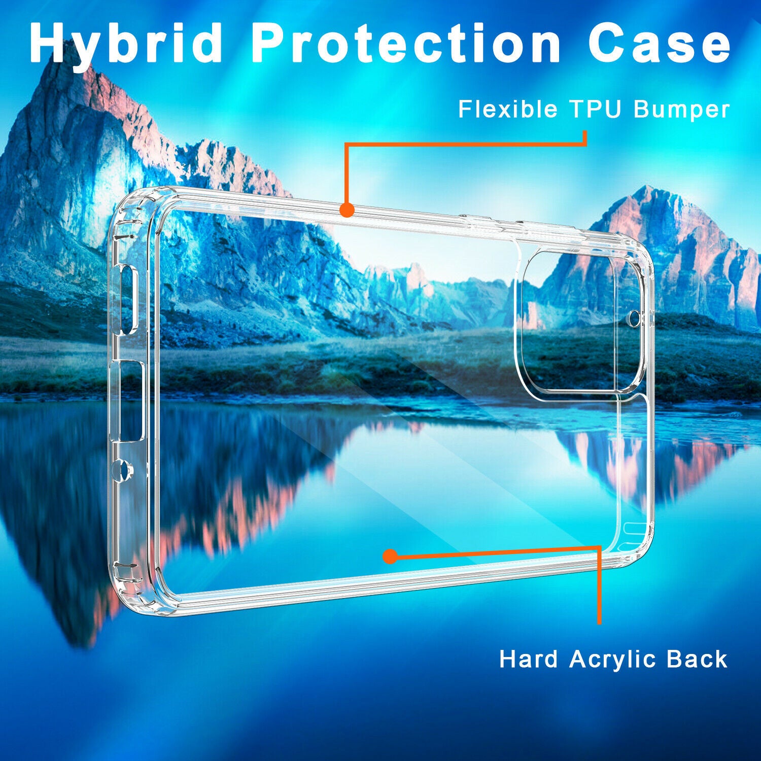 Screen Protector Clear Case For Samsung Galaxy A03S