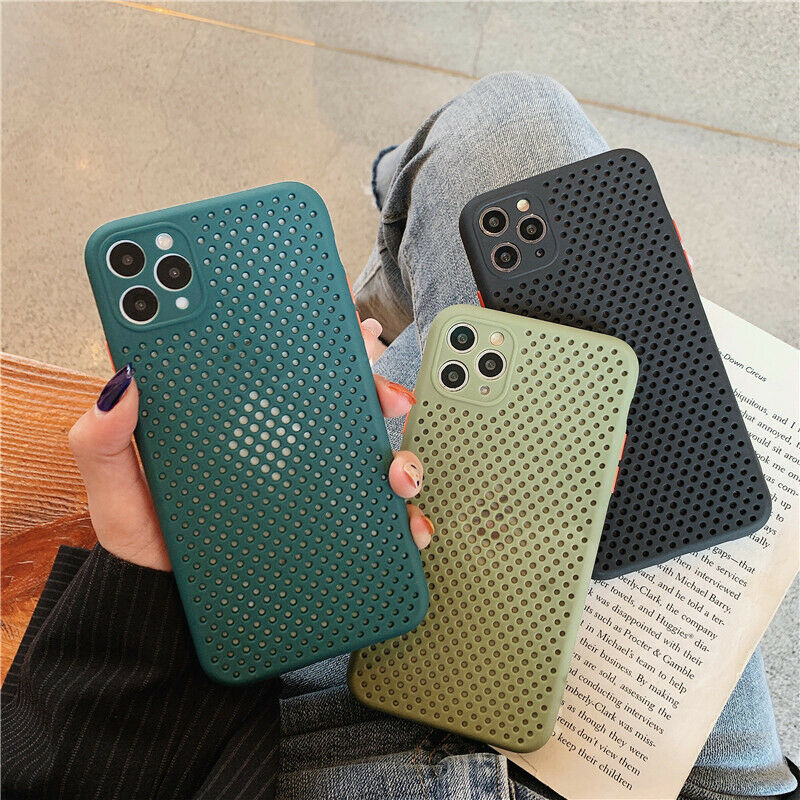 Matte Shockproof Soft Case back for iPhone