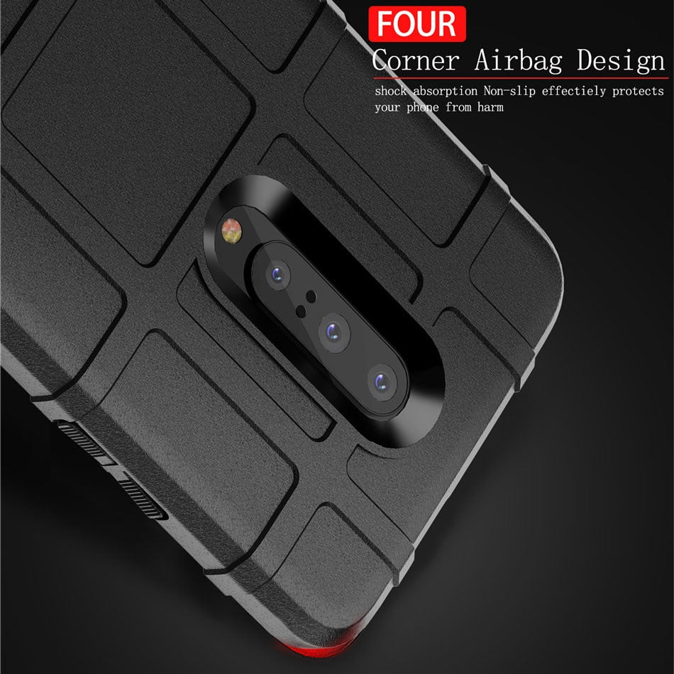 Rugged Shield Silicone Case Armor Protect for Oneplus