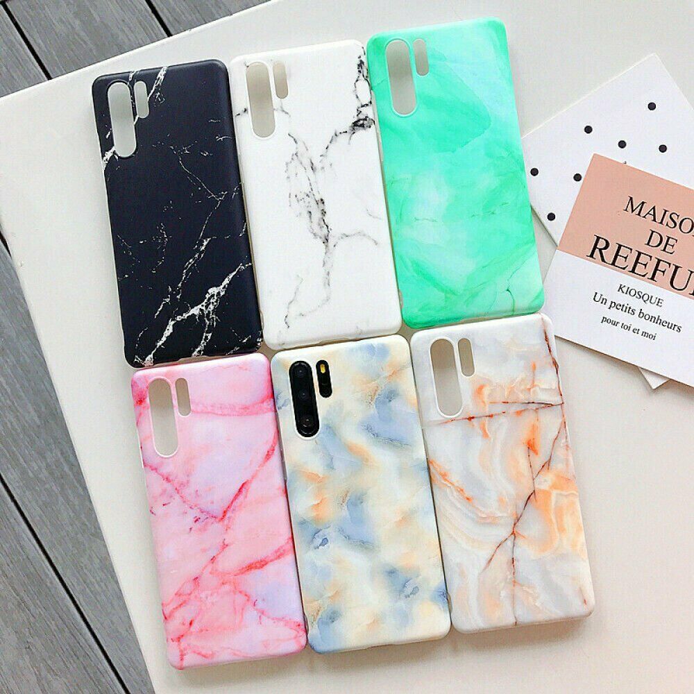 Marble Soft Silicone Slim Back Cover For Samsung Galaxy