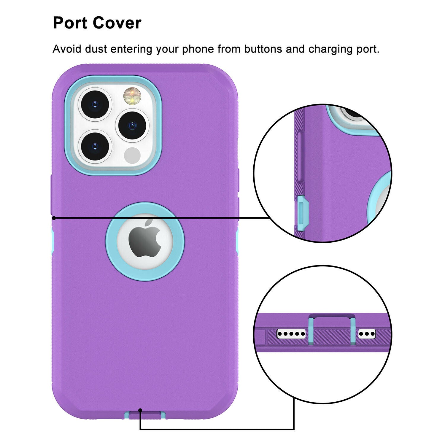 Case Heavy Duty Shockproof for iPhone 13