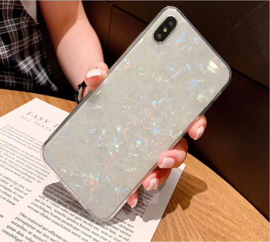 Glitter Marble Shockproof Case Slim for iPhone