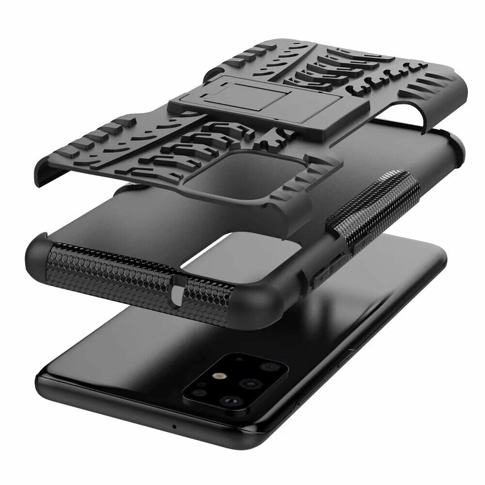 Rugged Armor Hybrid Shockproof Phone Case For Samsung