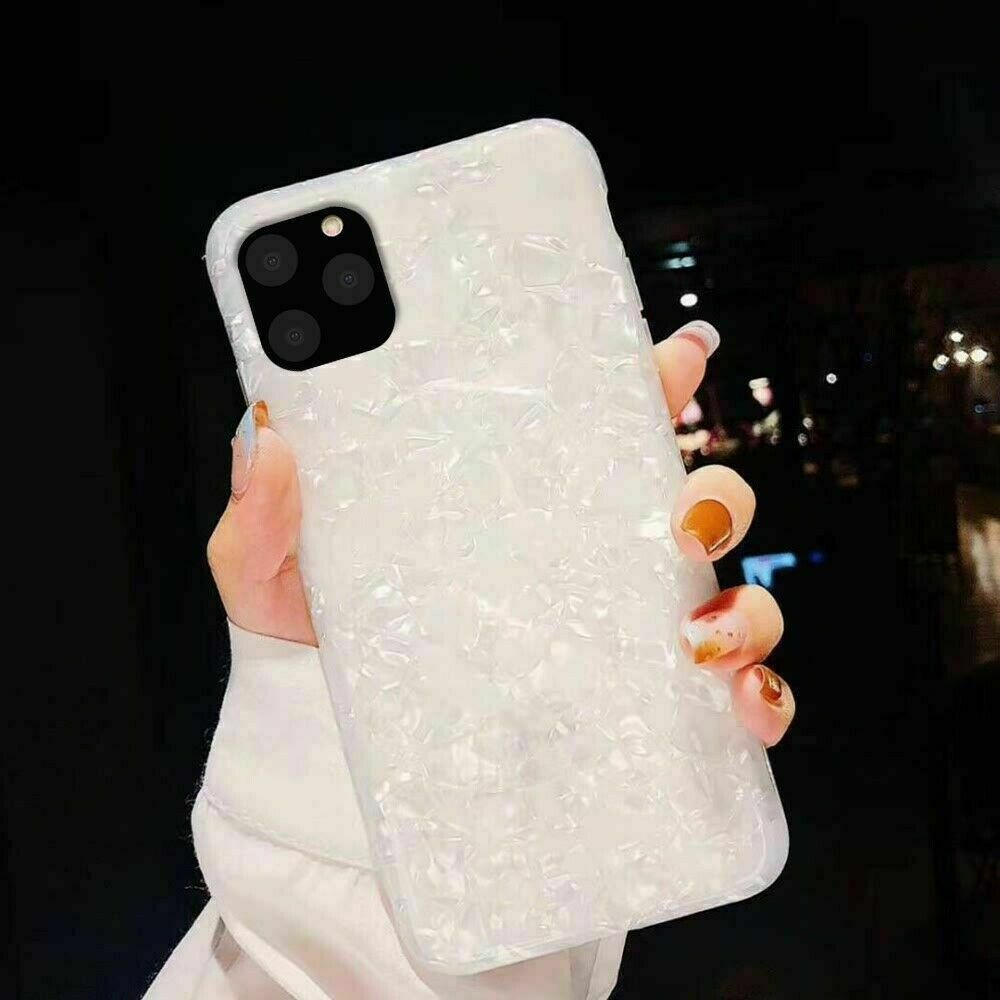 Glitter Marble Shockproof Case Slim for iPhone