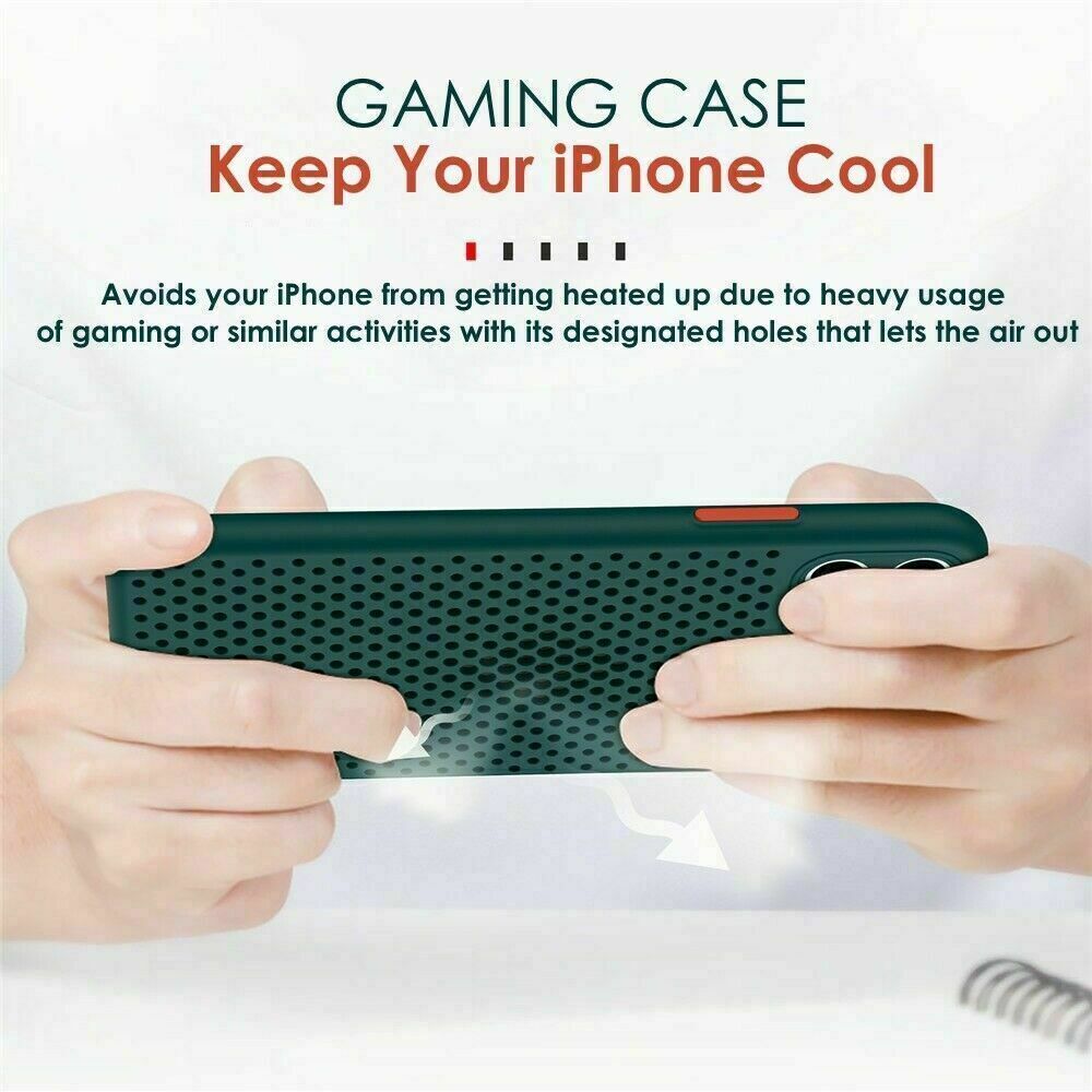 Matte Shockproof Soft Case back for iPhone