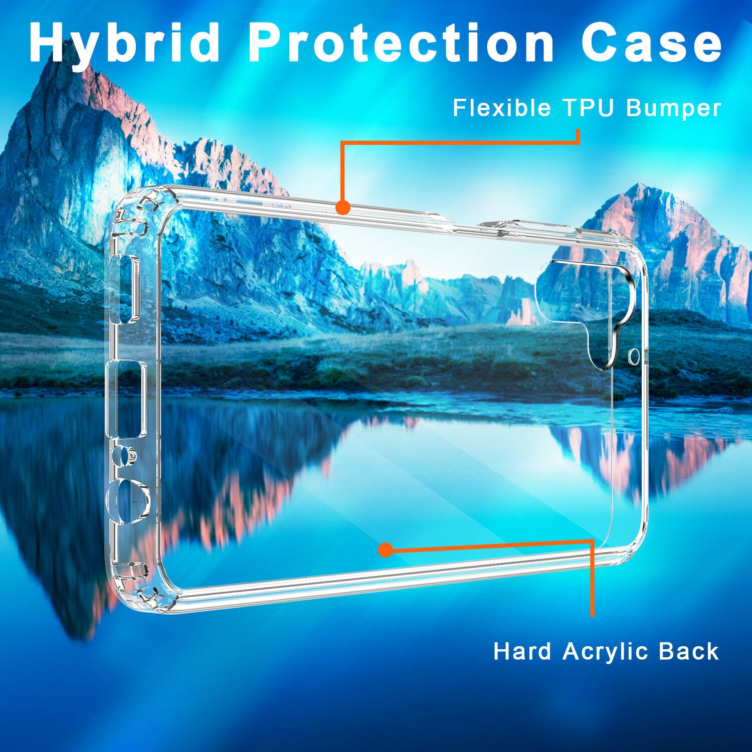 Screen Protector Clear Case For Samsung Galaxy A03S