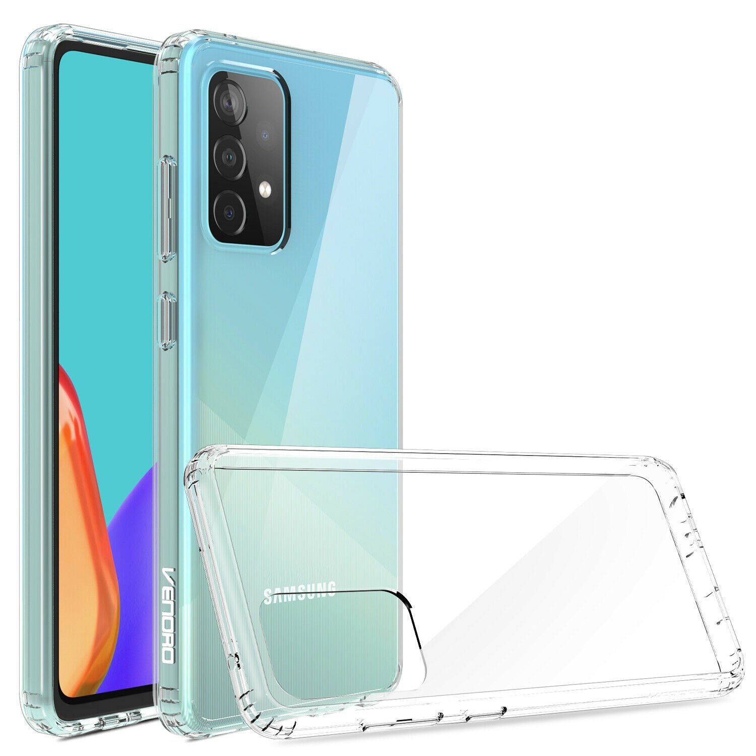 Screen Protector Clear Case For Samsung Galaxy A03S