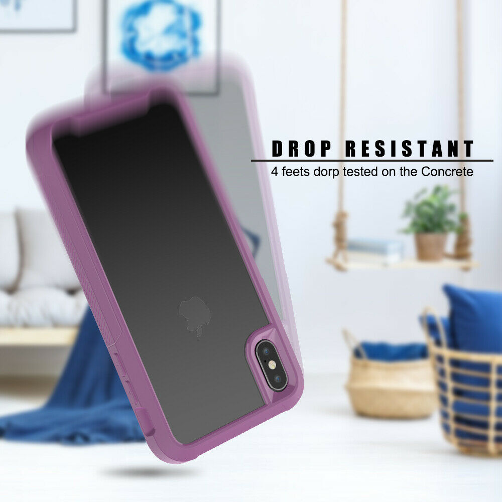 Hybrid Silicone Clear Ultra Slim Back Case For iPhone