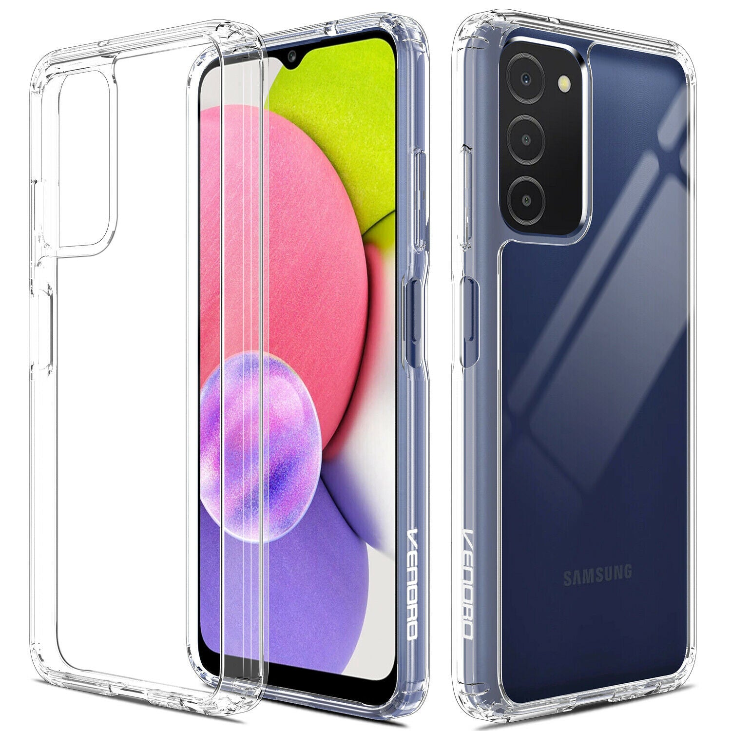 Screen Protector Clear Case For Samsung Galaxy A03S