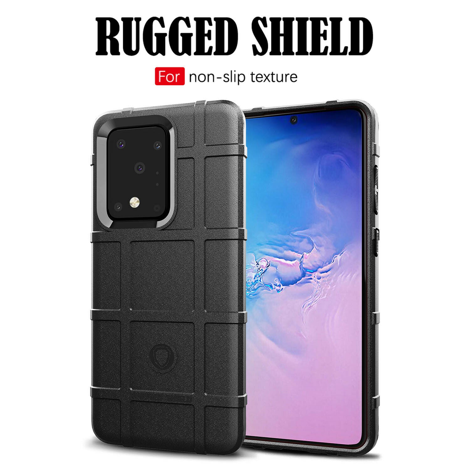 Shockproof Rugged Shield Matte Back Case for Samsung Galaxy S20 FE