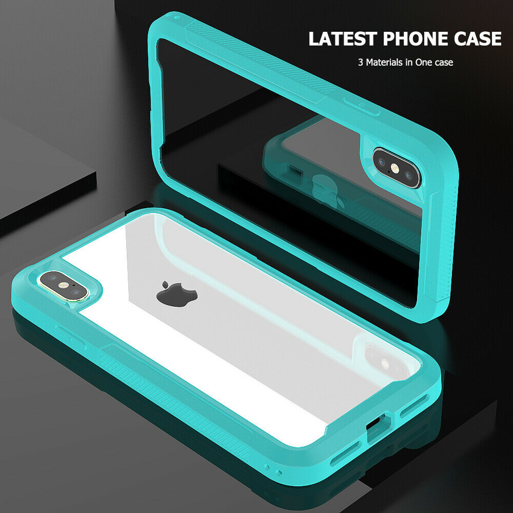 Hybrid Silicone Clear Ultra Slim Back Case For iPhone