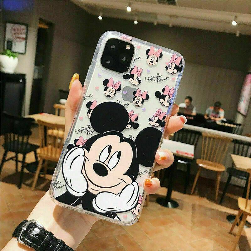 Soft Rubber Slim Mickey Mouse Case for iPhone 12   12 Pro Max