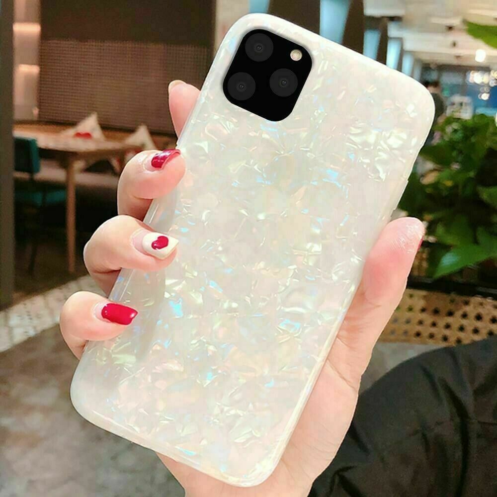 Glitter Marble Shockproof Case Slim for iPhone