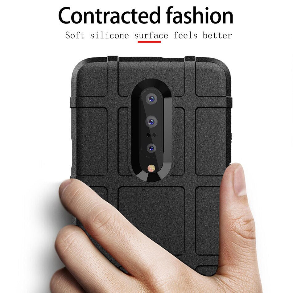 Rugged Shield Silicone Case Armor Protect for Oneplus