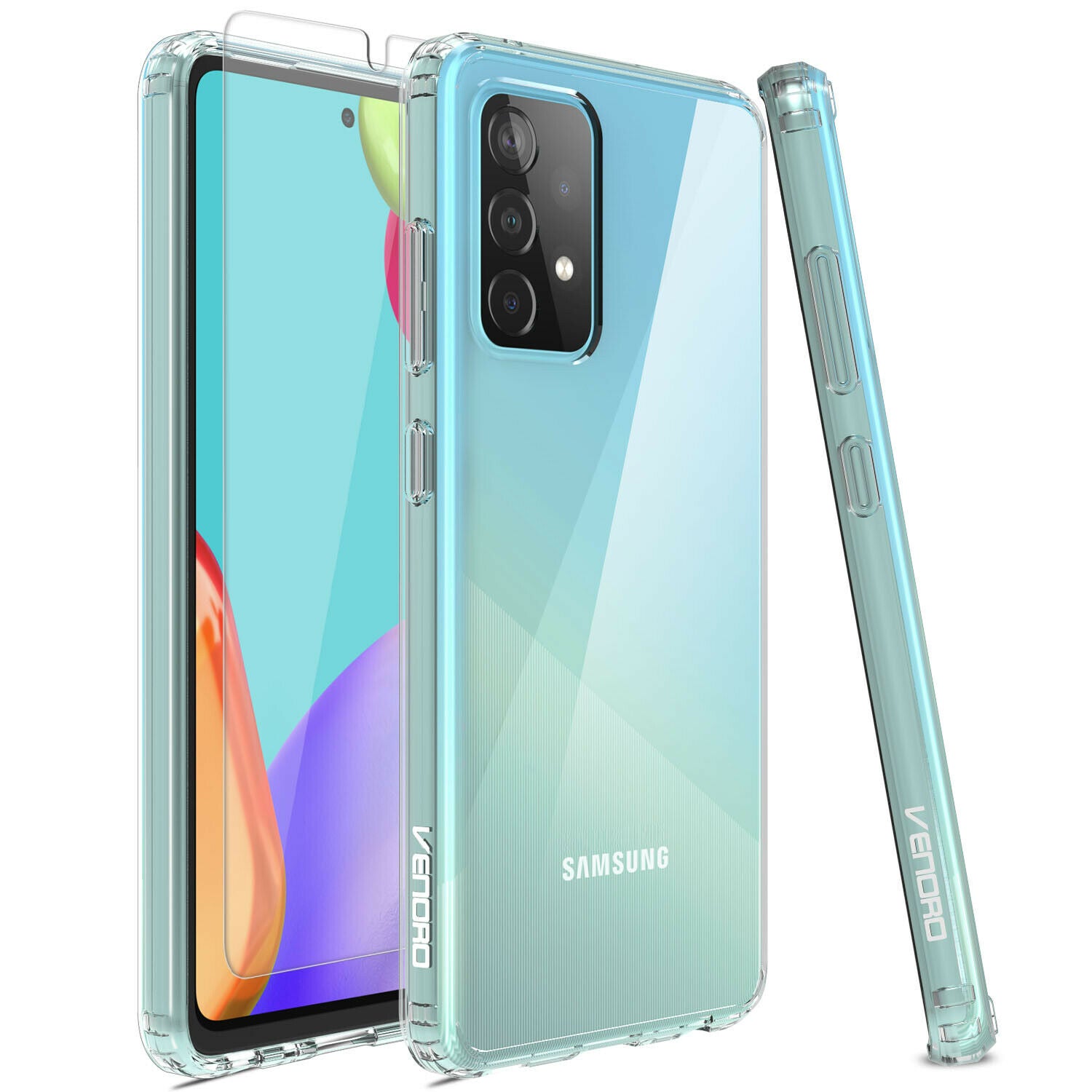 Screen Protector Clear Case For Samsung Galaxy A03S