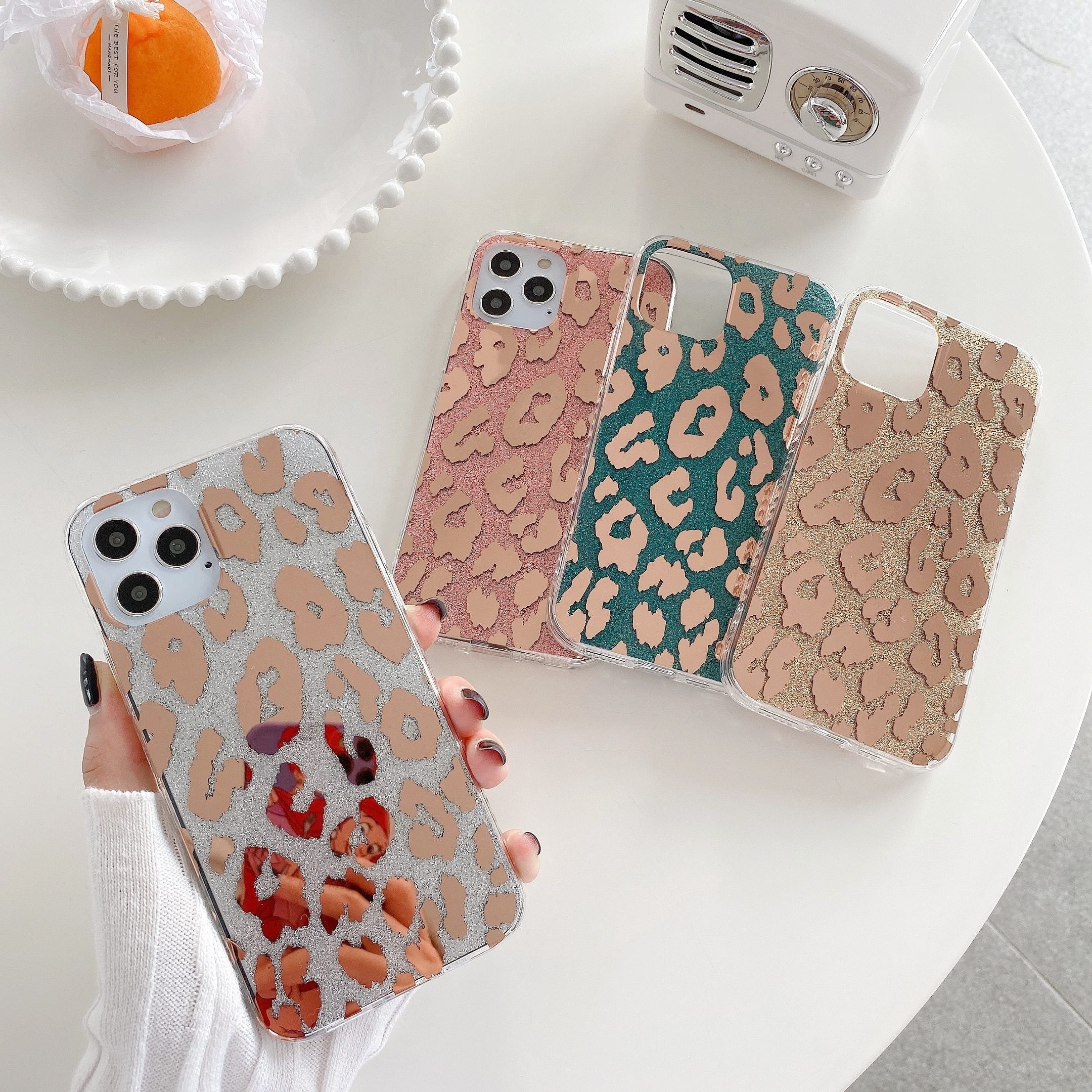 Case Luxury Leopard Soft Shockproof Back Cover For iPhone