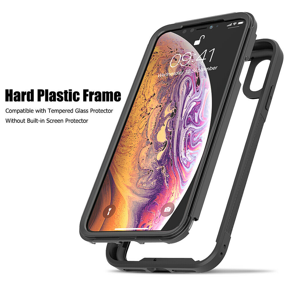 Hybrid Silicone Clear Ultra Slim Back Case For iPhone