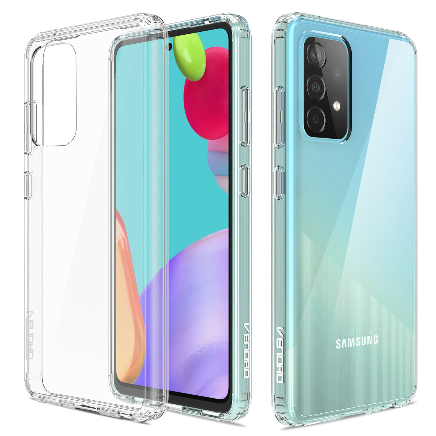 Screen Protector Clear Case For Samsung Galaxy A03S