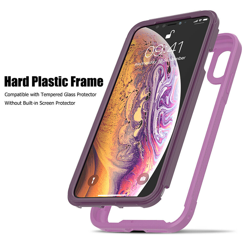 Hybrid Silicone Clear Ultra Slim Back Case For iPhone