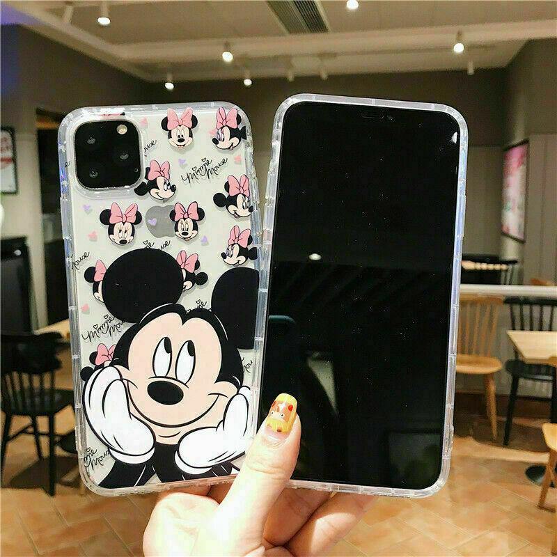 Soft Rubber Slim Mickey Mouse Case for iPhone 12   12 Pro Max