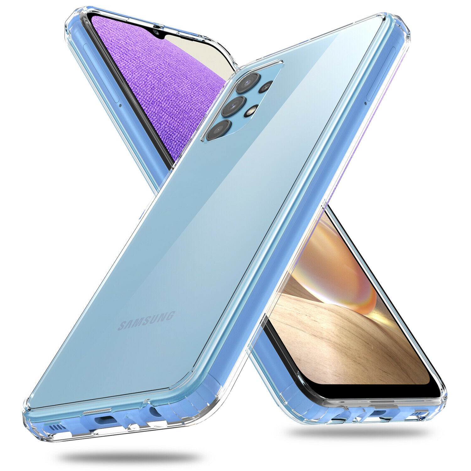 Screen Protector Clear Case For Samsung Galaxy A03S