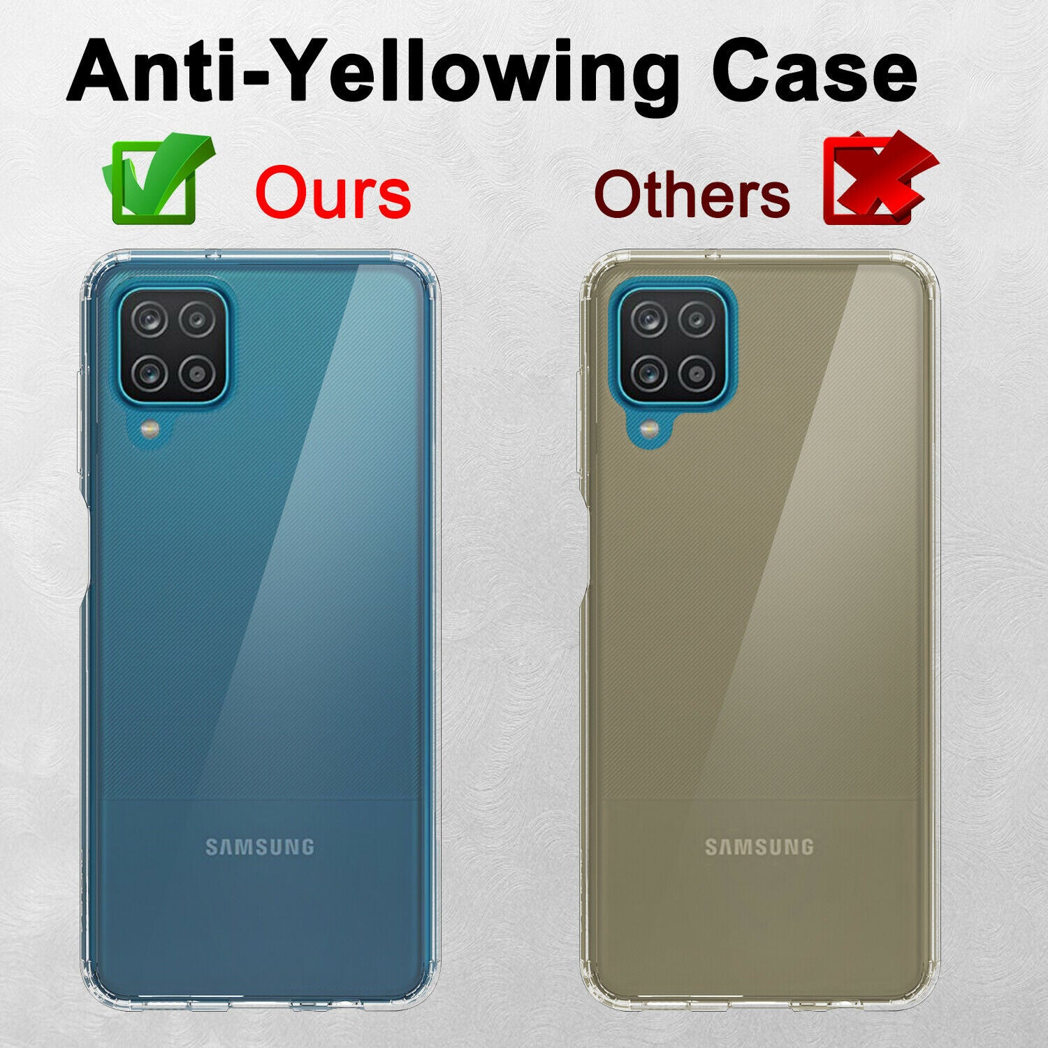 Screen Protector Clear Case For Samsung Galaxy A03S