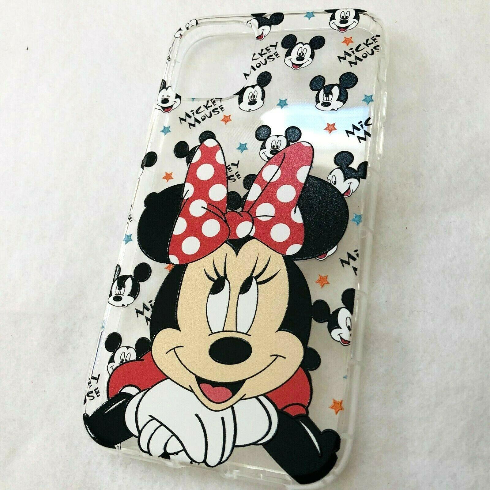 Soft Rubber Slim Mickey Mouse Case for iPhone 12   12 Pro Max