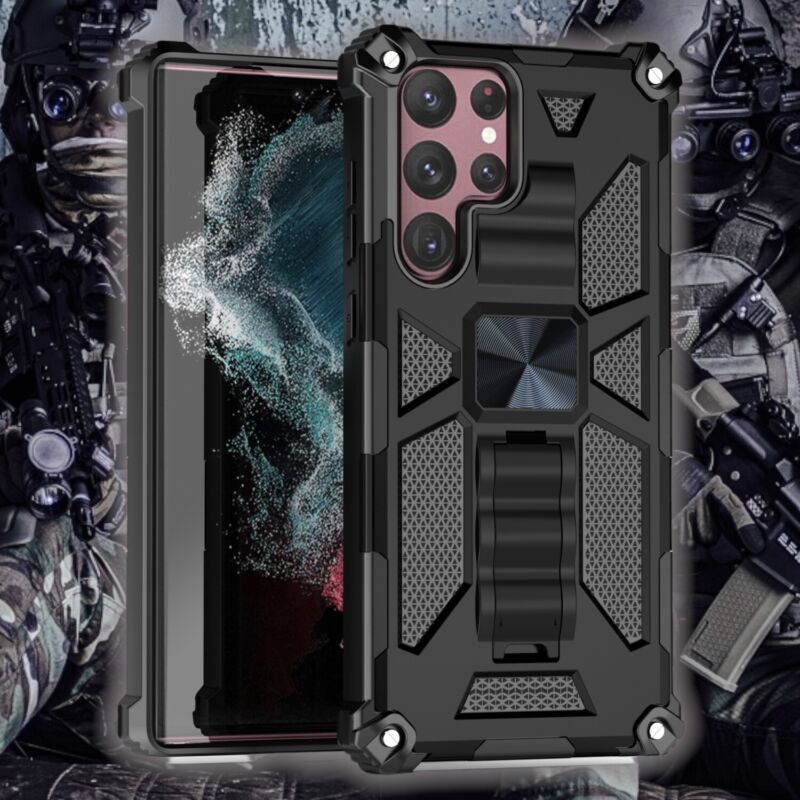 Military-Style Armor Case For Samsung S23