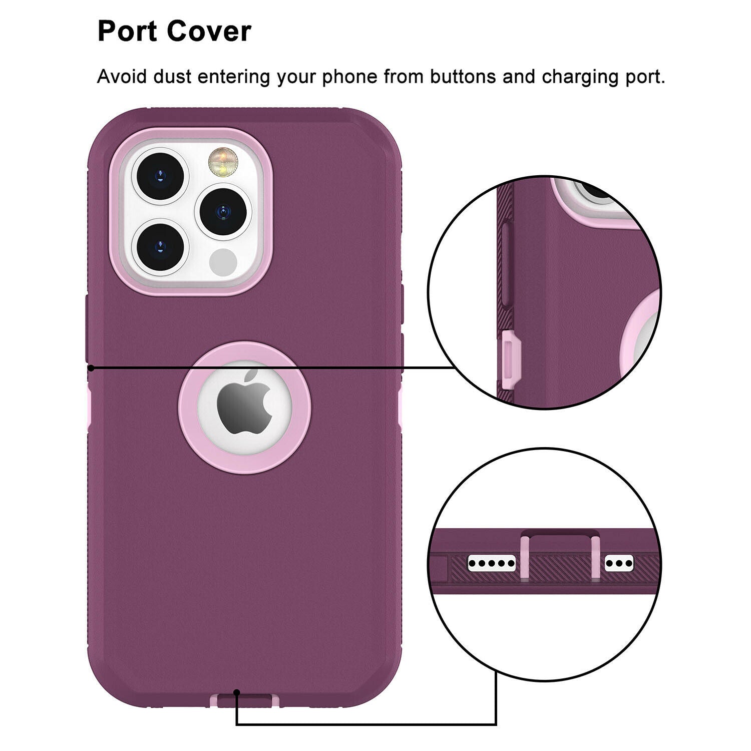 Case Heavy Duty Shockproof for iPhone 13