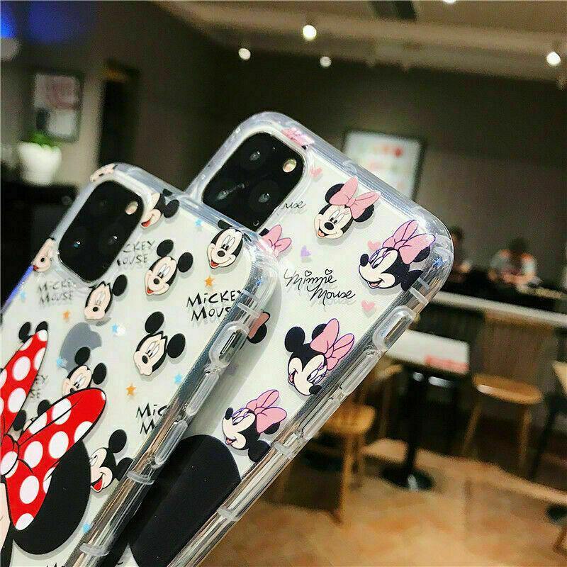 Soft Rubber Slim Mickey Mouse Case for iPhone 12   12 Pro Max