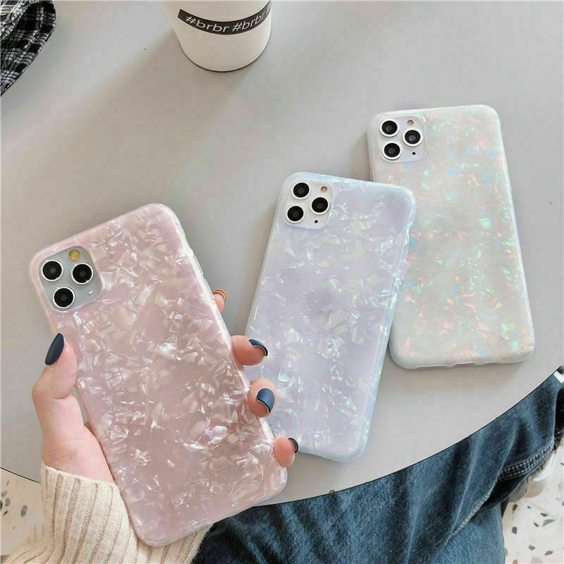 Glitter Marble Shockproof Case Slim for iPhone