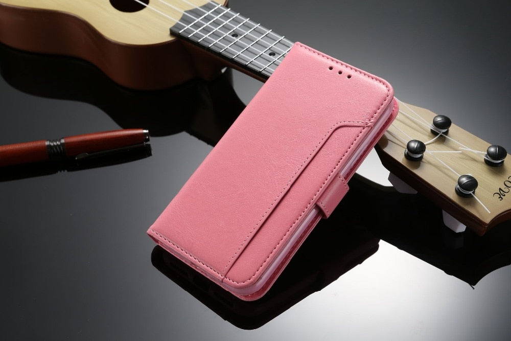 Flip Leather Case for iPhone