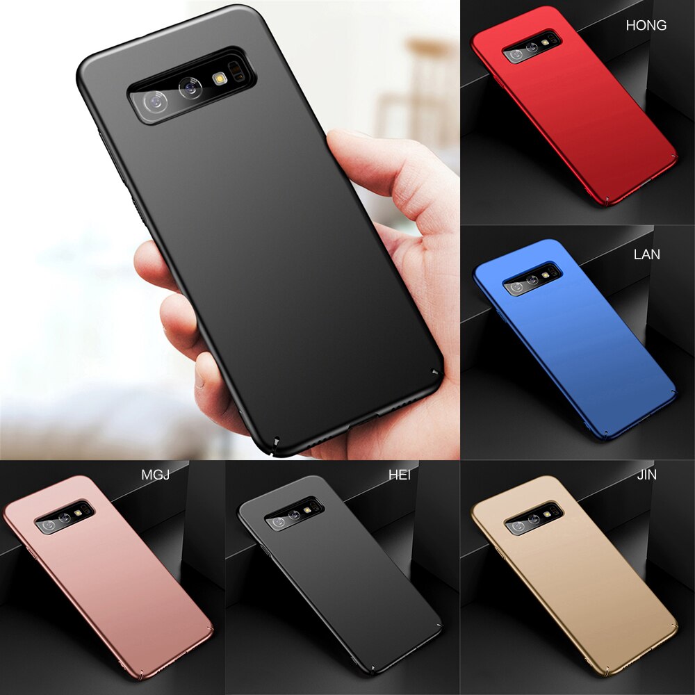 Frosted Hard Back Cover Case For Samsung Galaxy S10 Plus