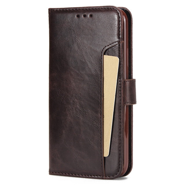 Flip Leather Case for iPhone