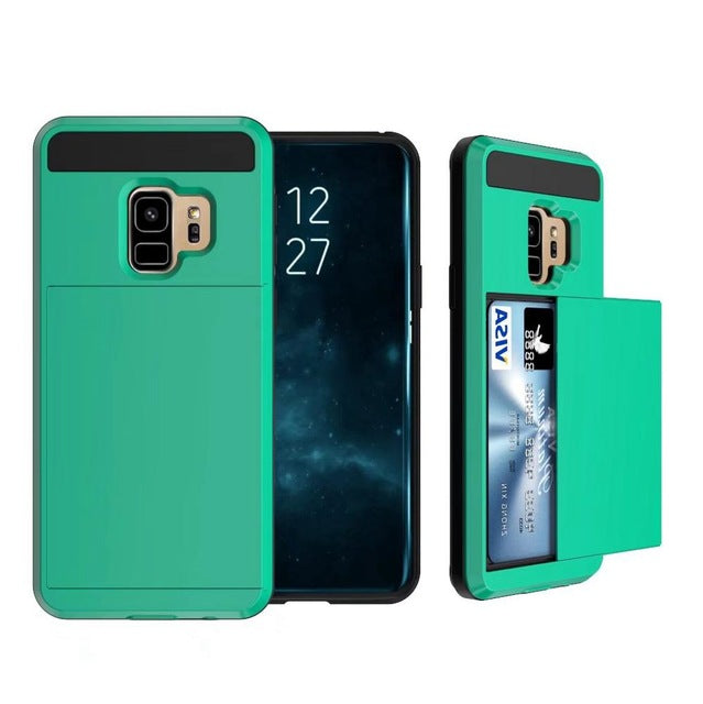 Hybrid Armor Back Cover For Samsung S7 S8 S9