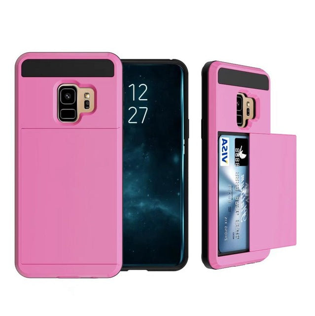 Hybrid Armor Back Cover For Samsung S7 S8 S9