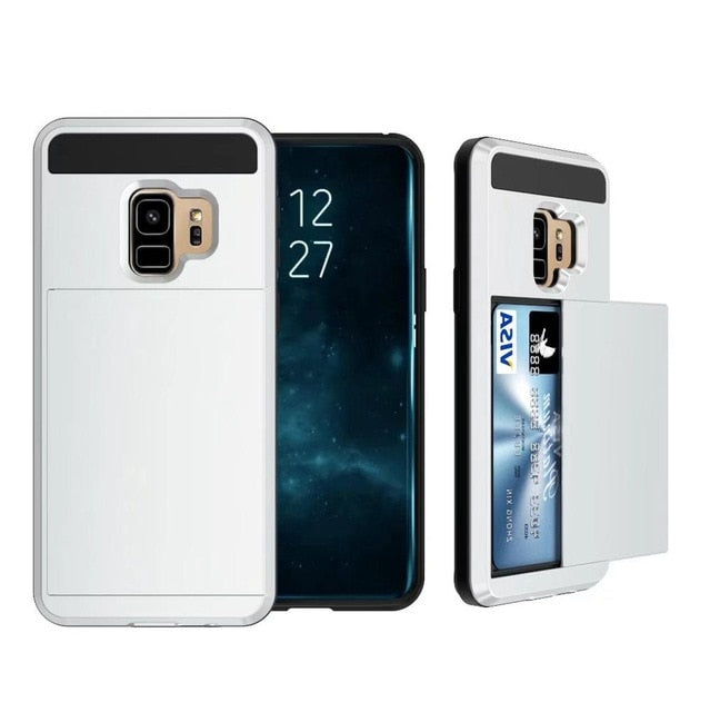 Hybrid Armor Back Cover For Samsung S7 S8 S9