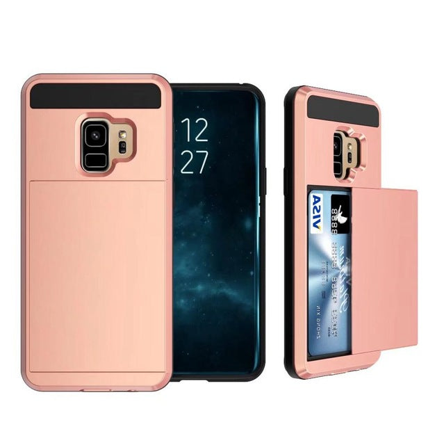 Hybrid Armor Back Cover For Samsung S7 S8 S9