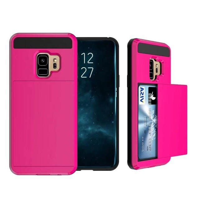 Hybrid Armor Back Cover For Samsung S7 S8 S9