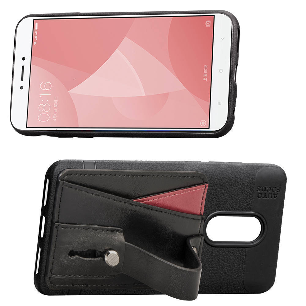 Universal mobile phone bracket with multifunctional leather wallet