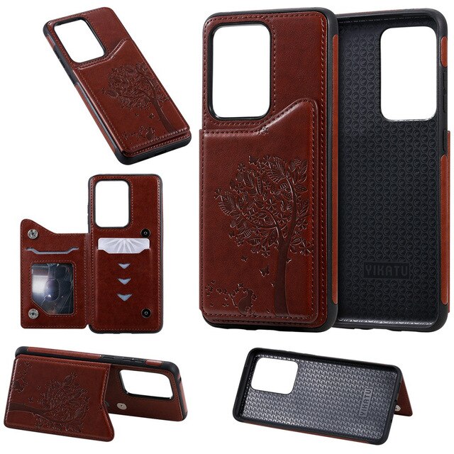 Phone Case Cover Card Slot For Samsung S20 Ultra