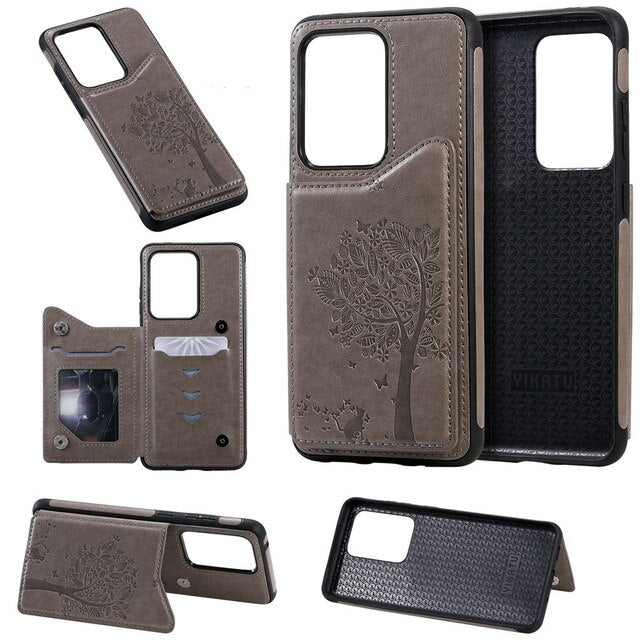 Phone Case Cover Card Slot For Samsung S20 Ultra