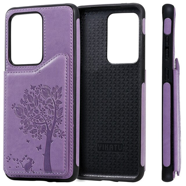 Phone Case Cover Card Slot For Samsung S20 Ultra