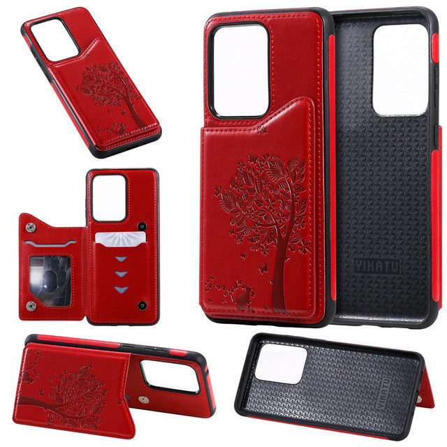 Phone Case Cover Card Slot For Samsung S20 Ultra